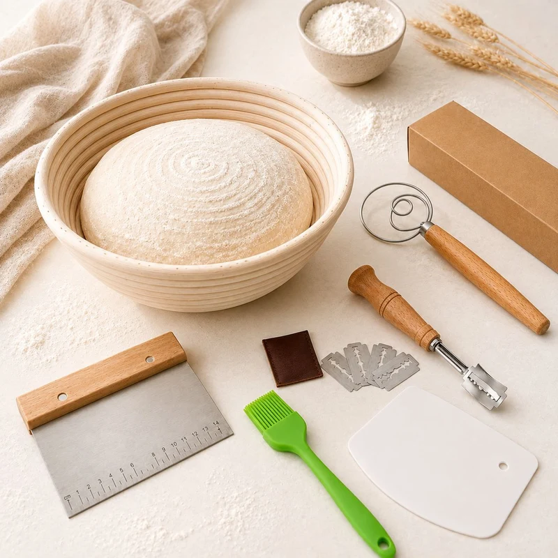 Artisan Brot Gärkorb Set Karnz