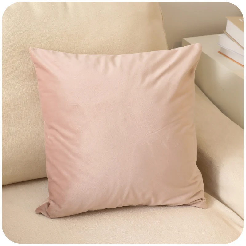 Quadratischer samtweicher Deko-Kissenbezug mit soft‑touch Velvetstruktur und hotelähnlicher Kantenverarbeitung Karnz