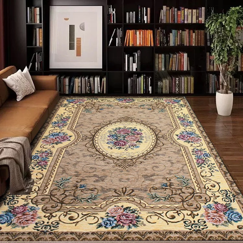 Vintage Floral Design Bereich Teppich