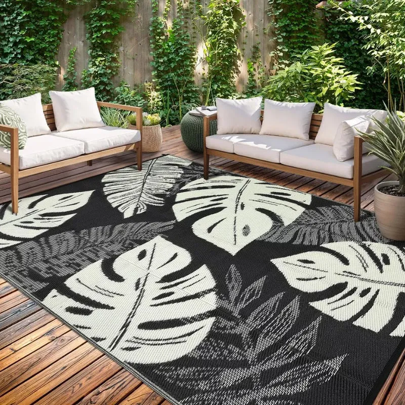 Mehrfarbiger Outdoor-Teppich