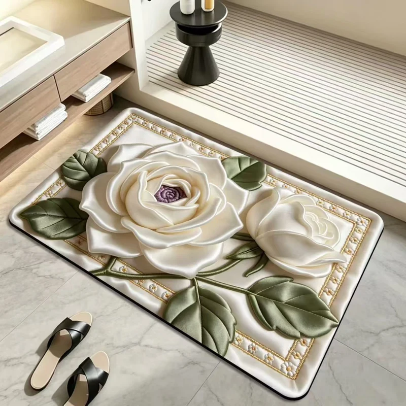 Florales Design-Badmatt