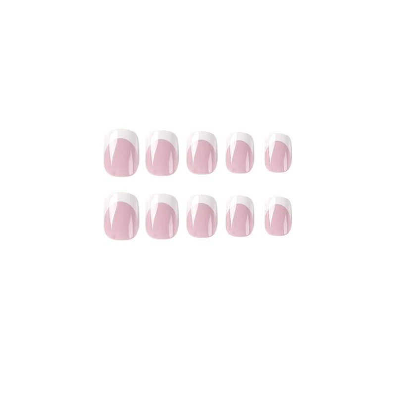 Elegante Nagelkunst mit Glänzendem French-Tip Karnz