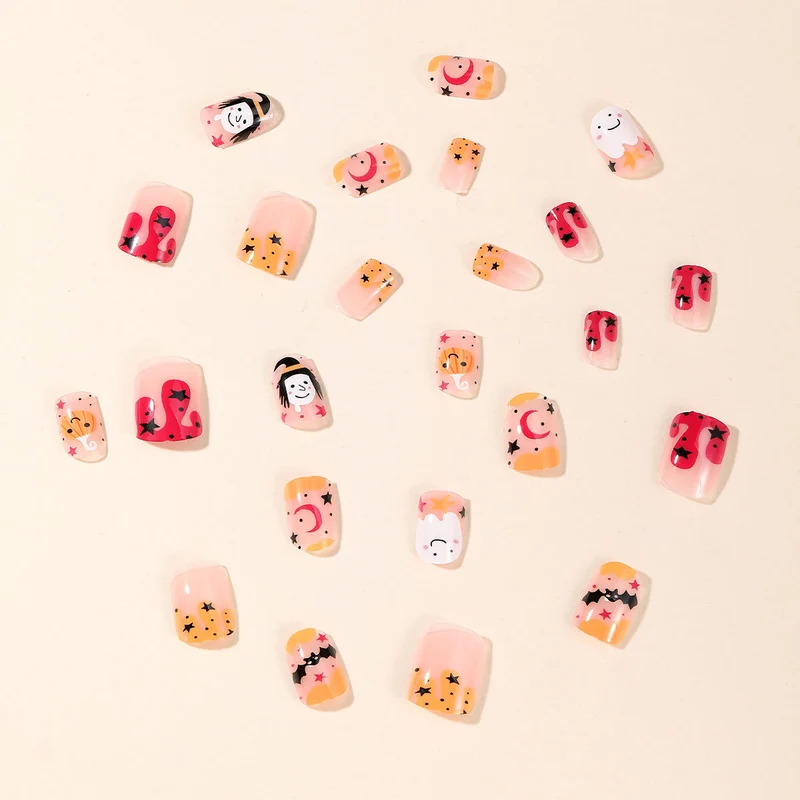Halloween-Themed Verspielt Nagelkunst Set Karnz