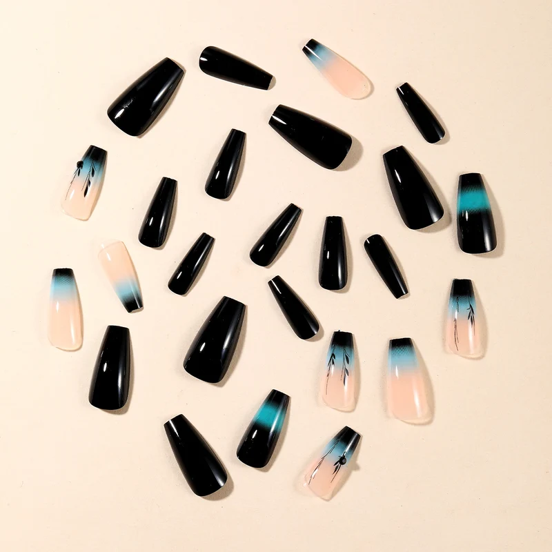 Gradient Ombre Nagelkunst Set Karnz