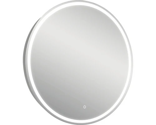 B-Ware Focco LED Spiegel Badspiegel Wandspiegel rund Badezimmer kaltweiß 80 cm
