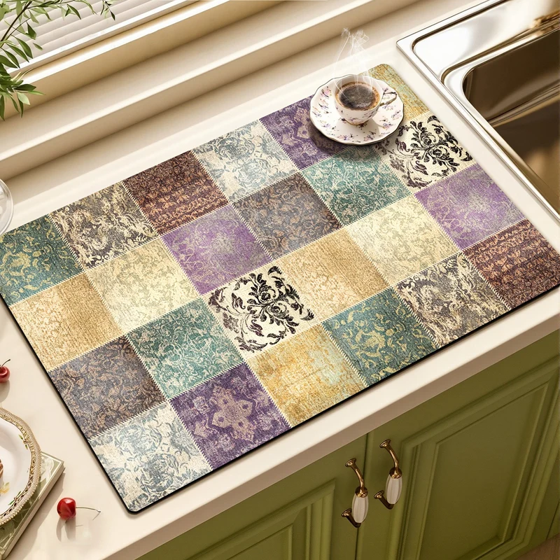 Vintage Floral Pattern Backmatte