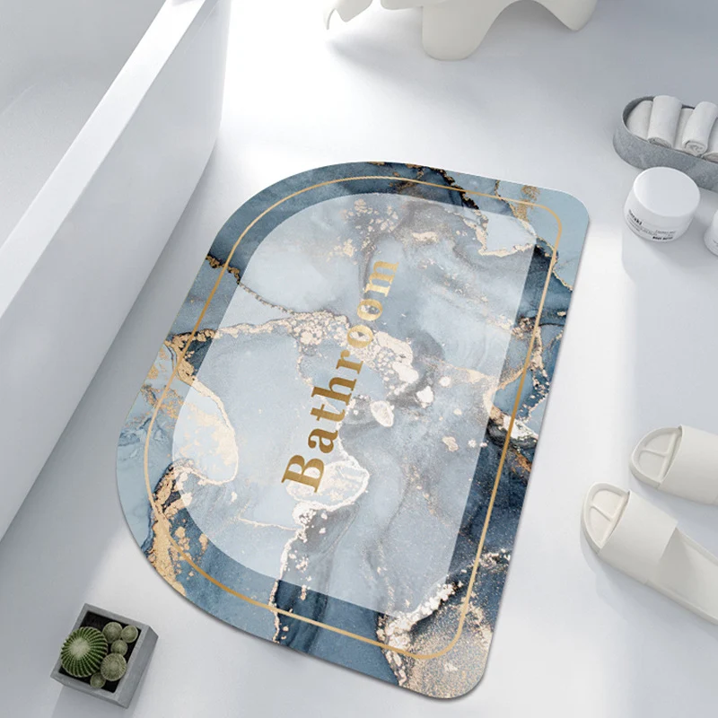 Luxuriöse Marmor Design Badematte