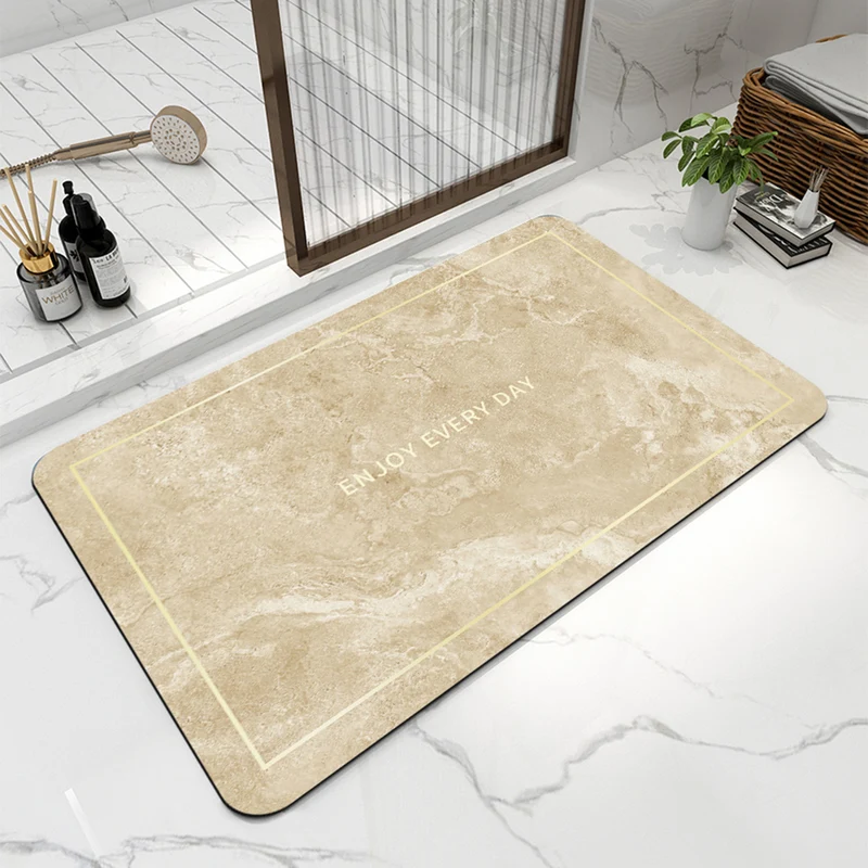 Elegante dekorative Badmatte