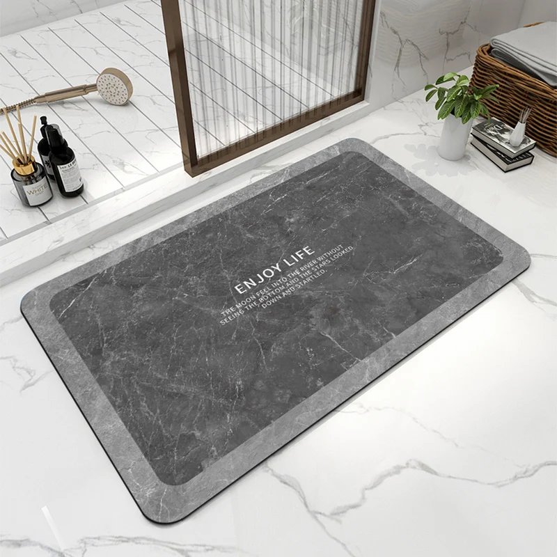Elegante dekorative Badmatte