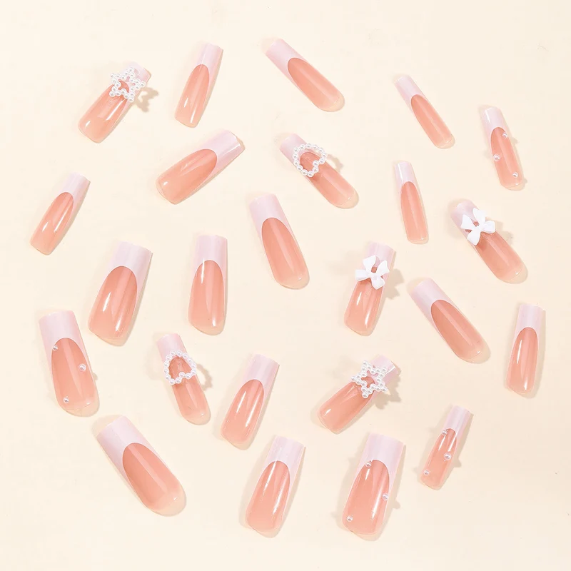 Elegante 3D Dekorative Acryl Nagelkunst Erweiterungen Karnz