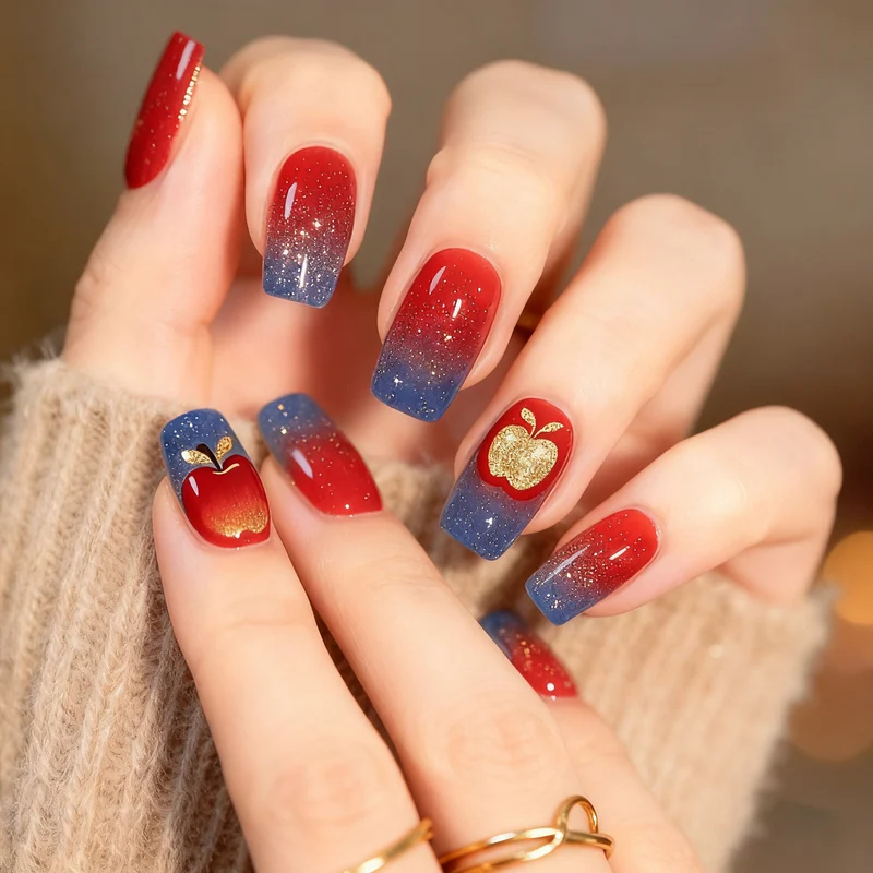 Dekoratives Ombre Nail Art Set Karnz