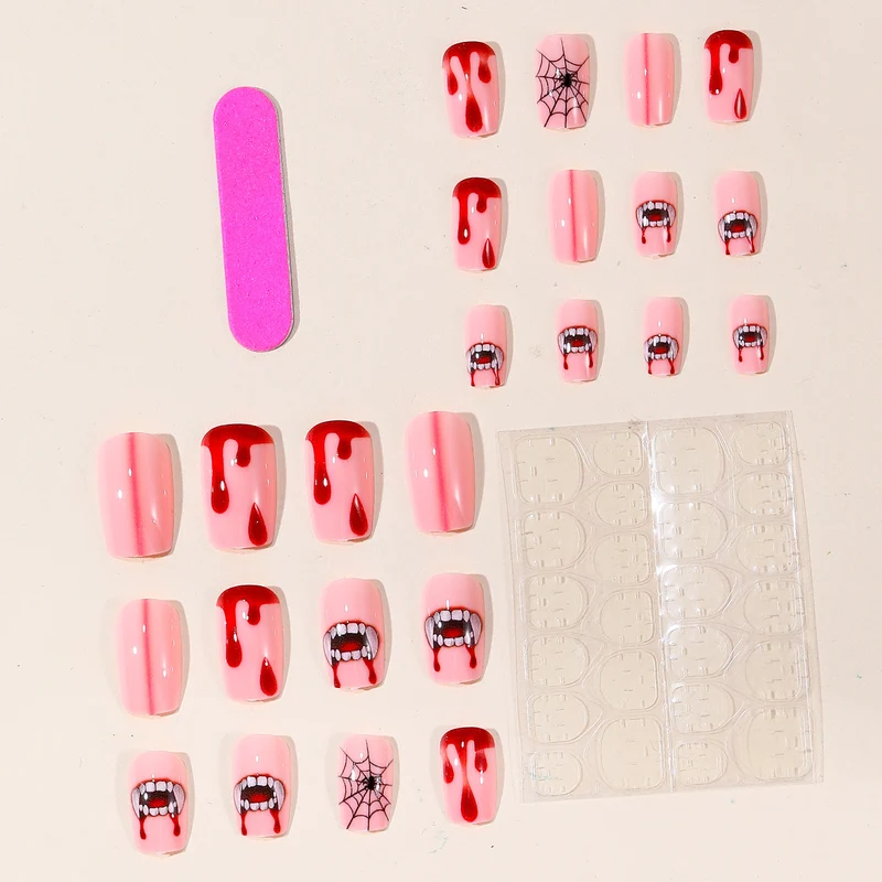 Kreatives Halloween-Themen-Nagelkunst-Set Karnz