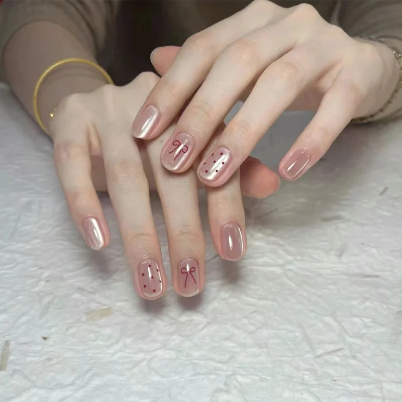 Acrylic Stiletto Press-On Nägel Karnz