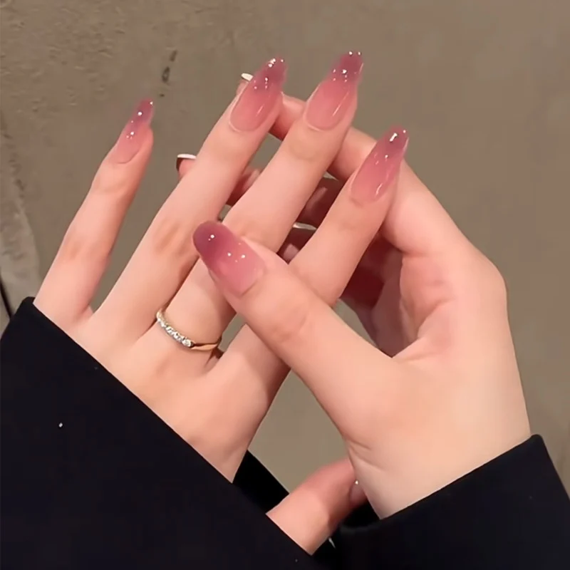 Acrylic Stiletto Press-On Nägel Karnz