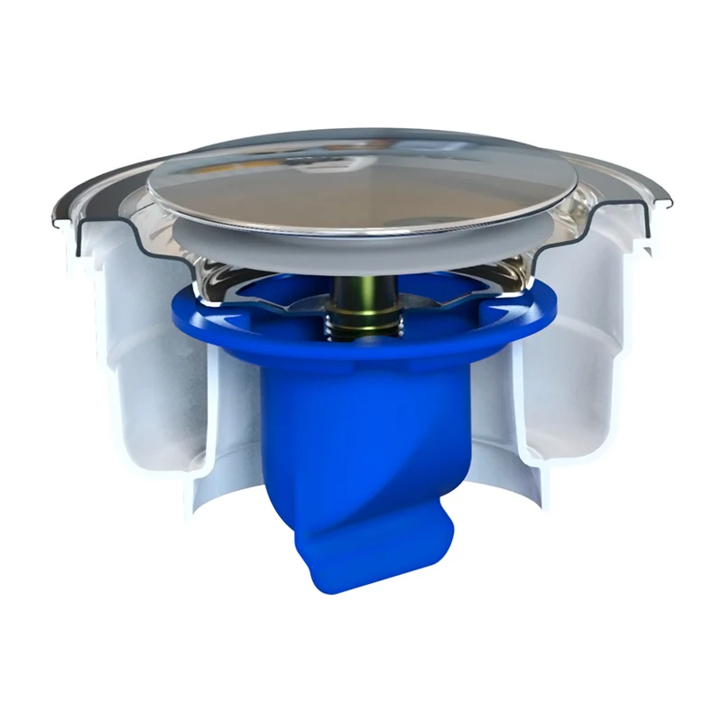 Fleximatic Coladera Universal Redonda Push Antiolores