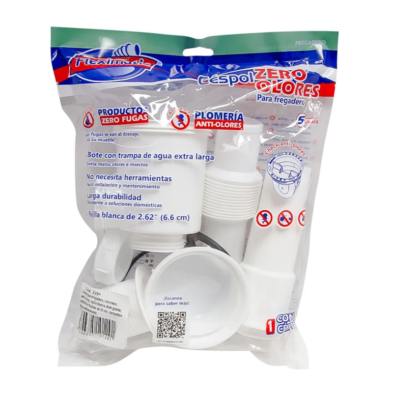 Fleximatic Céspol Flexible con Bote Grande para Fregadero