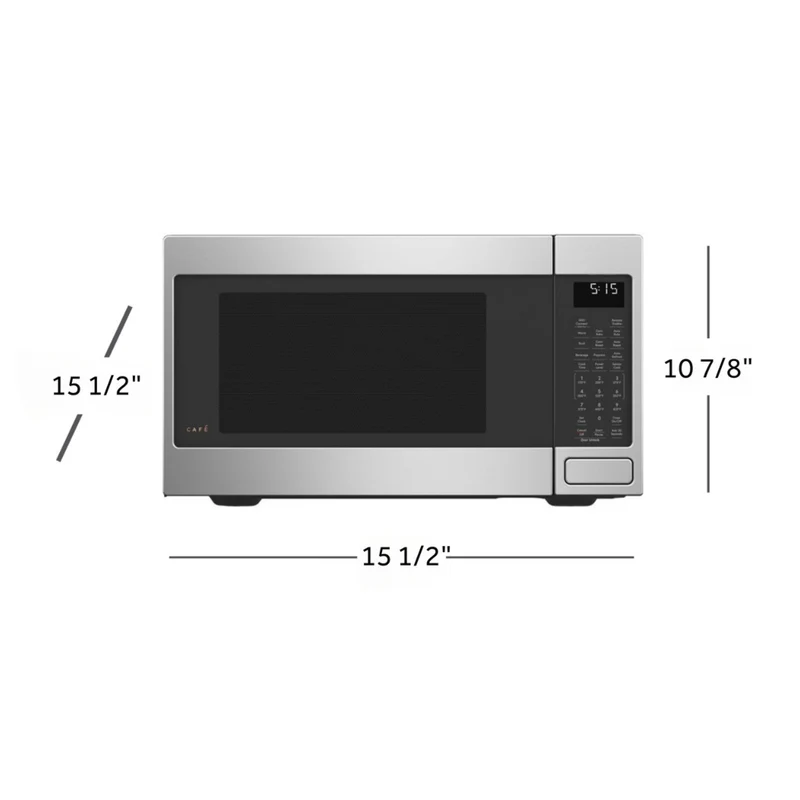 Café Appliances Horno Microondas Smart 1.5 Pies Cúbicos, CCWK15C1W