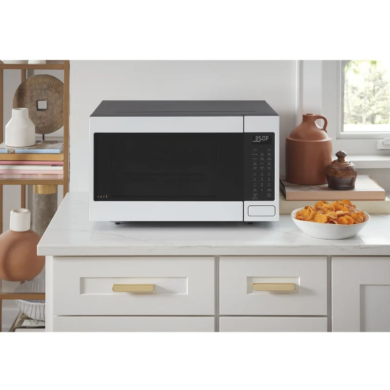 Café Appliances Horno Microondas Smart 1.5 Pies Cúbicos, CCWK15C1W