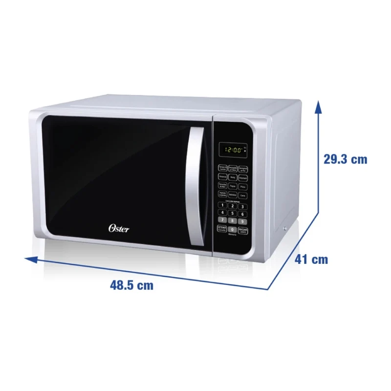 Oster Horno Microondas 0.9 Pies Cúbicos 800W, OGGM3901