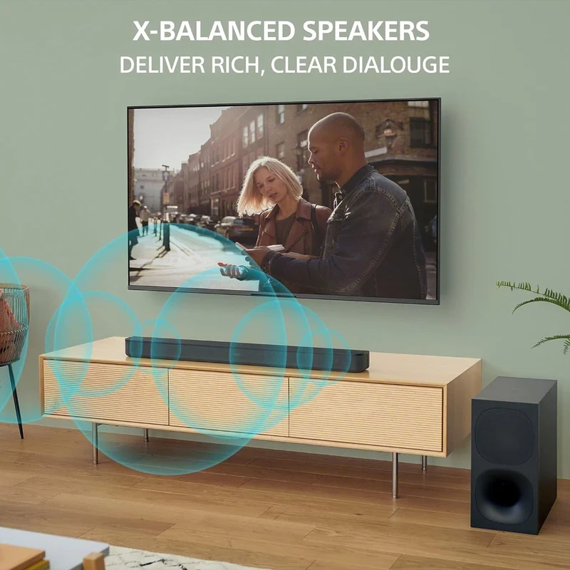Sony Barra de Sonido de 2.1 Canales con Subwoofer, HT-S400/C