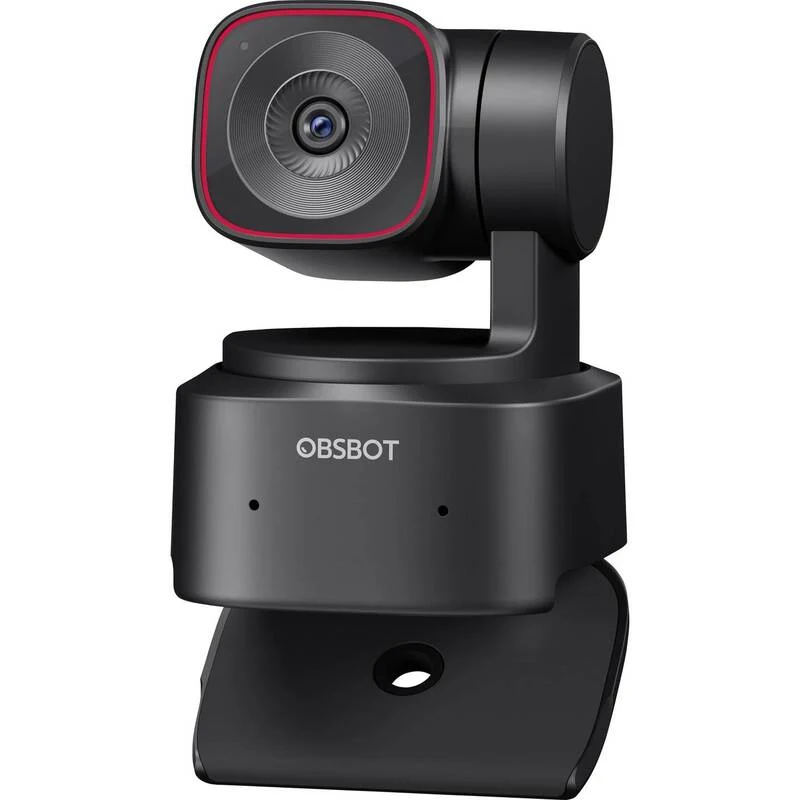 B-Ware OBSBOT Tiny 2 Lite 4K Webcam mit AI Auto-Tracking und Klemm-Halterung schwarz