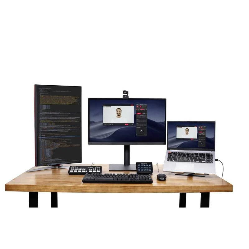 B-Ware OBSBOT Tiny 2 Lite 4K Webcam mit AI Auto-Tracking und Klemm-Halterung schwarz