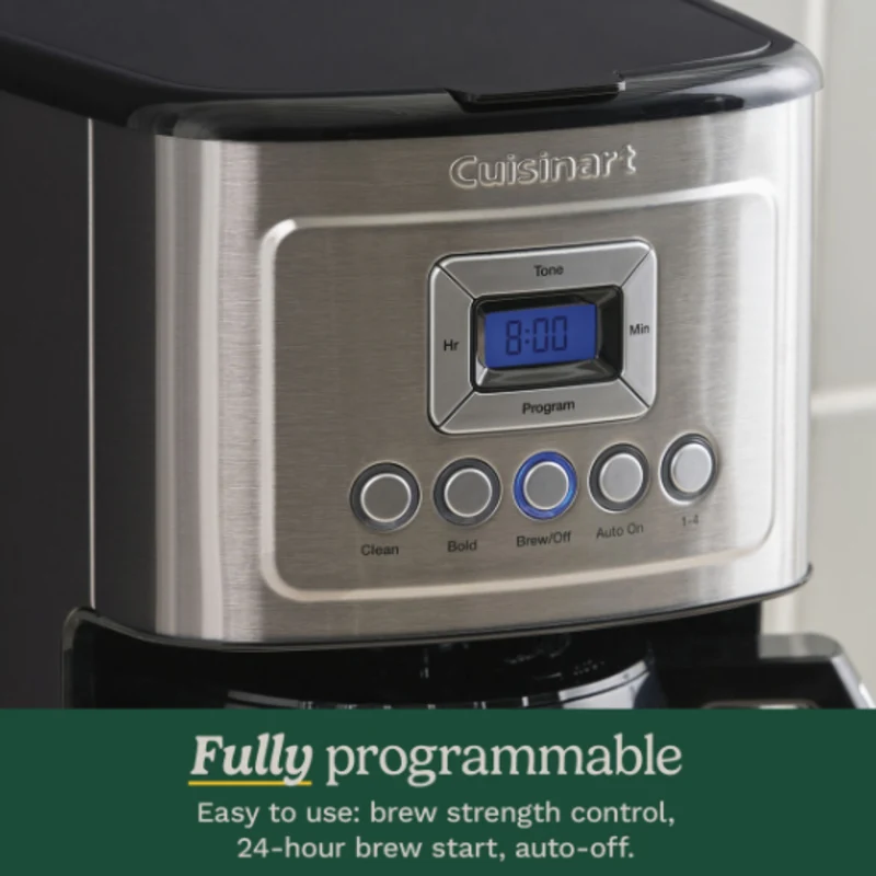 Cuisinart Coffee Maker Programable 12 Tazas, DCC-3400NAS