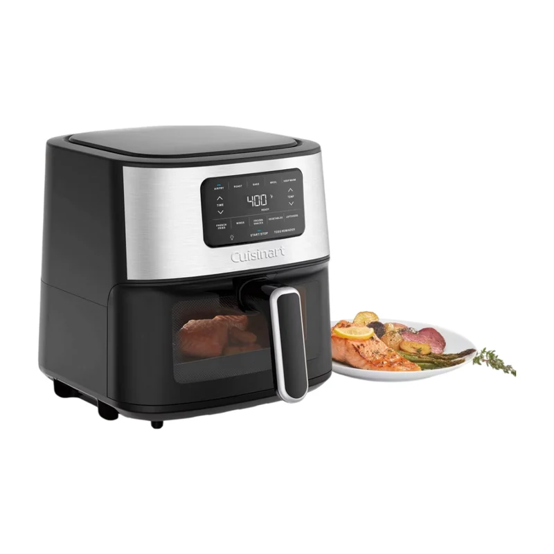 Cuisinart Freidora de Aire Digital 5.68 Litros, AIR-200NAS