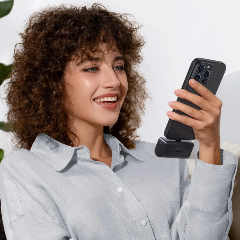 Anker Power Bank Batería Externa Alámbrica 5,000mAh, A1653H11-1