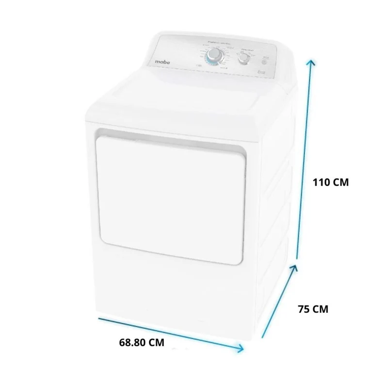 Mabe Secadora de Ropa de Gas 22 KG (SMG27N5MSBAB0)