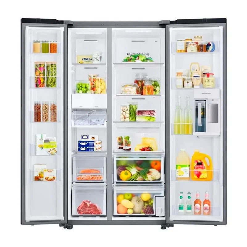 Samsung Refrigeradora Side by Side 28 Pies Cúbicos, RS28CB760A7NAP