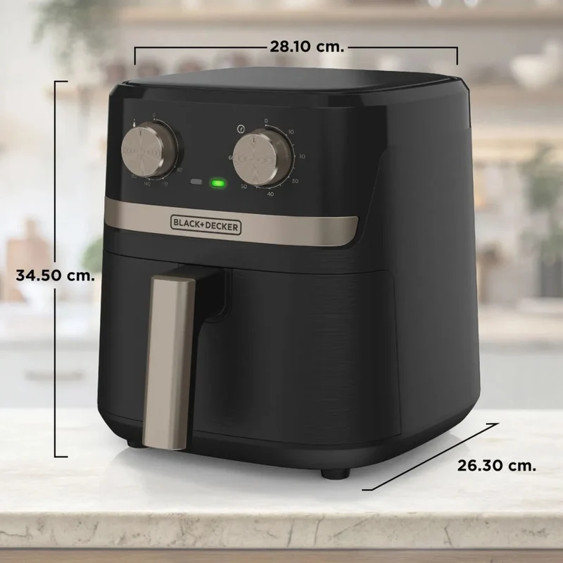 Black & Decker Freidora de Aire 4.2 Litros Purifry, AFBD42-3BDLA