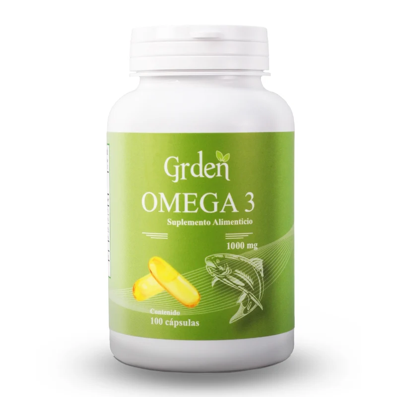 Grden Suplemento Alimenticio Omega 3 Salud Cardiovascular, 100 Cápsulas