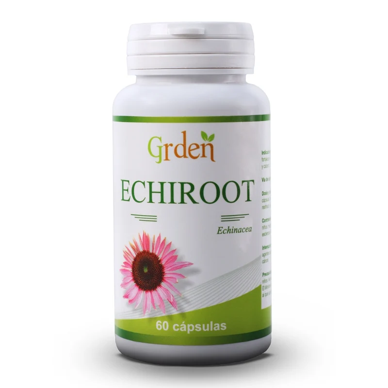 Grden Suplemento Alimenticio Echiroot - Echinacea Sistema Inmunológico, 60 Cápsulas
