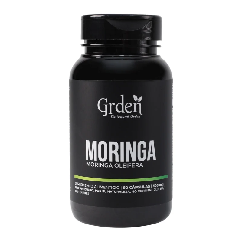 Grden Suplemento Alimenticio Moringa Sistema Inmunitario/Metabólico, 60 Cápsulas
