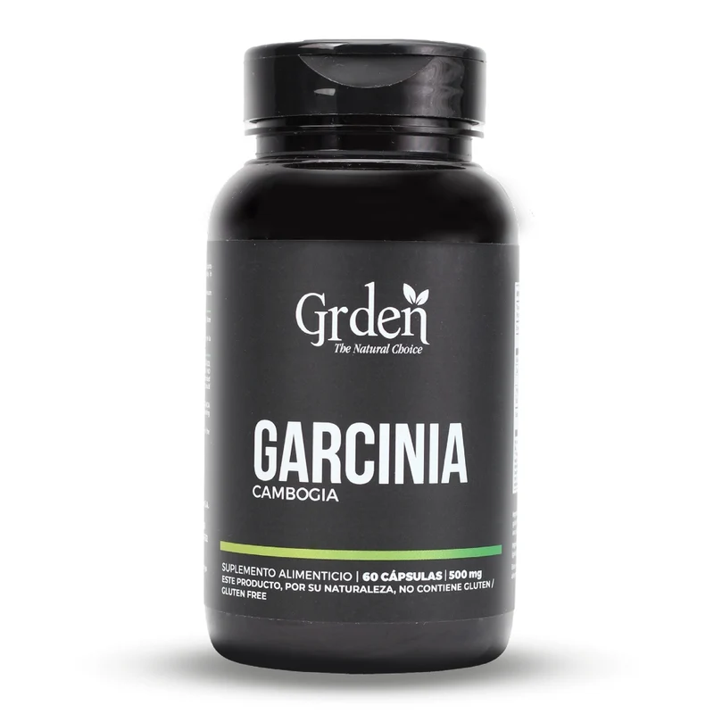 Grden Suplemento Alimenticio Garcinia Cambogia Sistema Metabólico, 60 Cápsulas