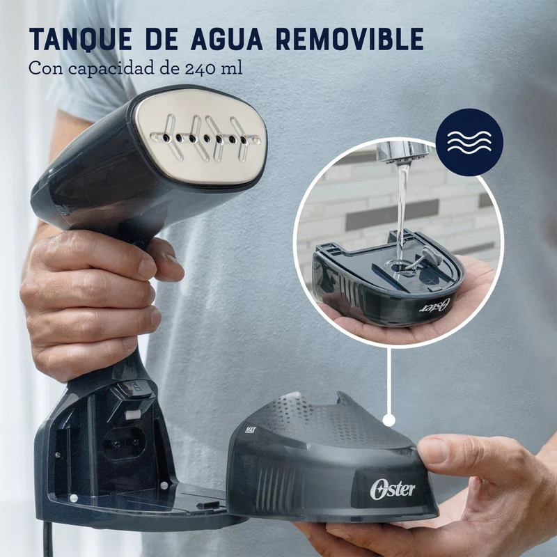 Oster Plancha Vaporizador Portátil, GCSTES-101