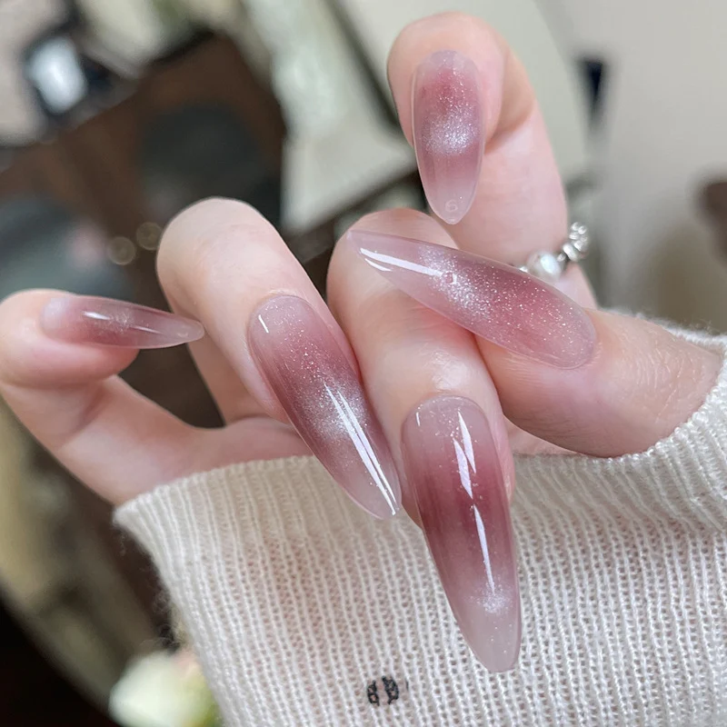 Premium Ombre Stiletto Press-On Nail Set Karnz