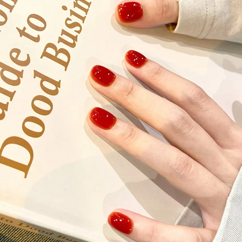 Premium Glittery Press-On Nail Set Karnz