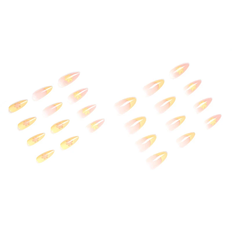Kunstvolle Gel-Nägel mit floralen Designs Karnz