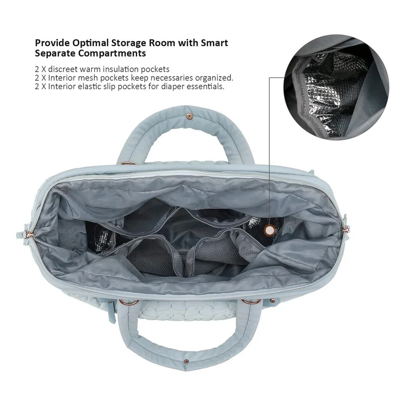 Ge quiltete Reise-Wochenendtasche Karnz