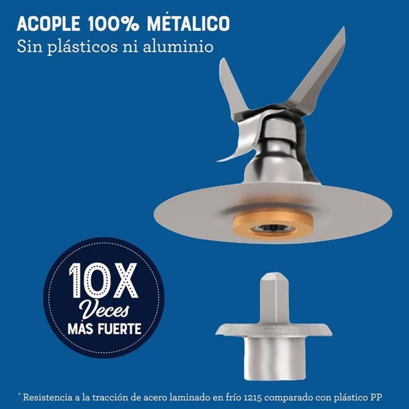 Oster Licuadora Jarra de Vidrio 6 Velocidades 1.5 L (BLSTPEG)