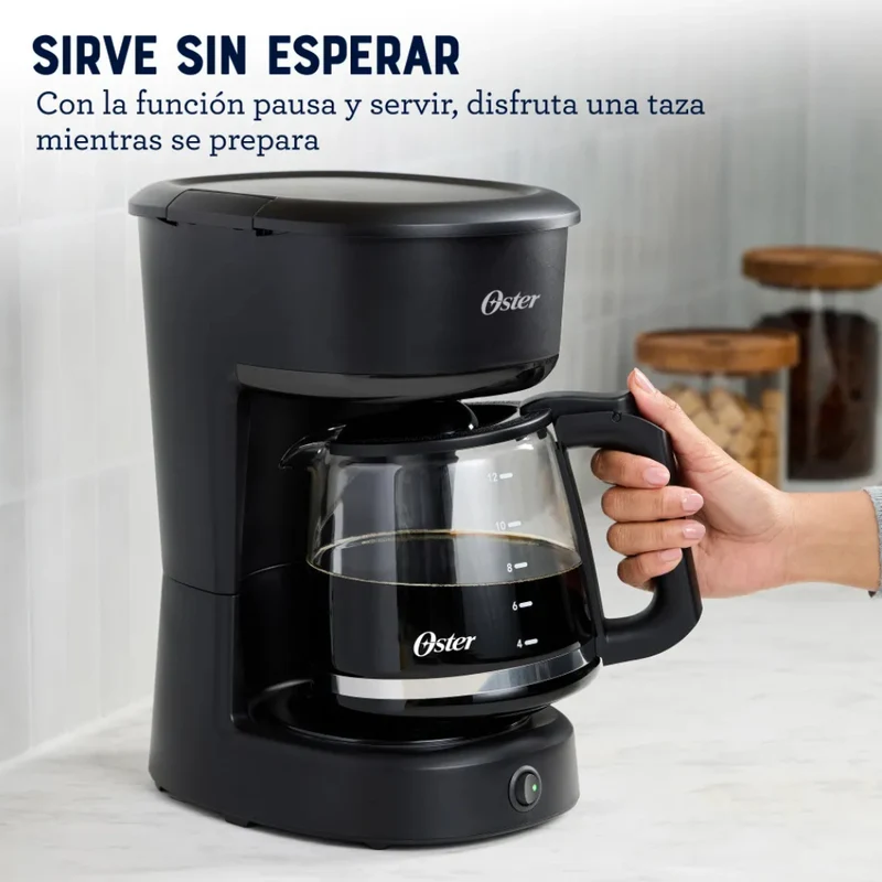 Oster Coffee Maker Eléctrico 12 Tazas, BVSTDCS121B