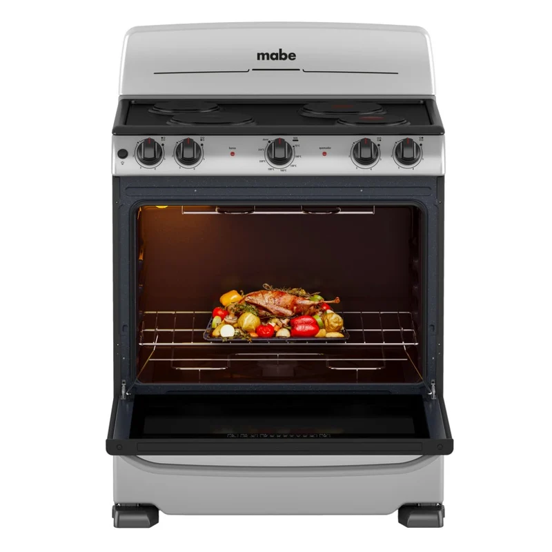 Mabe Cocina Eléctrica 30'' Acero Inoxidable (EME7620BSFL0)