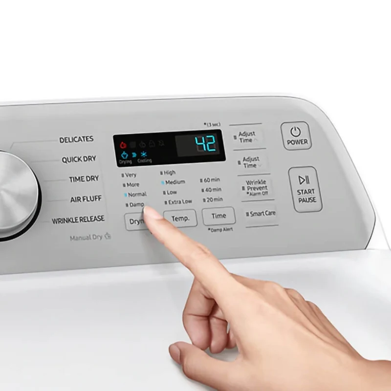 Samsung Secadora de Ropa Eléctrica 22 Kg Sensor Dry (DVE22A3200W/AP)