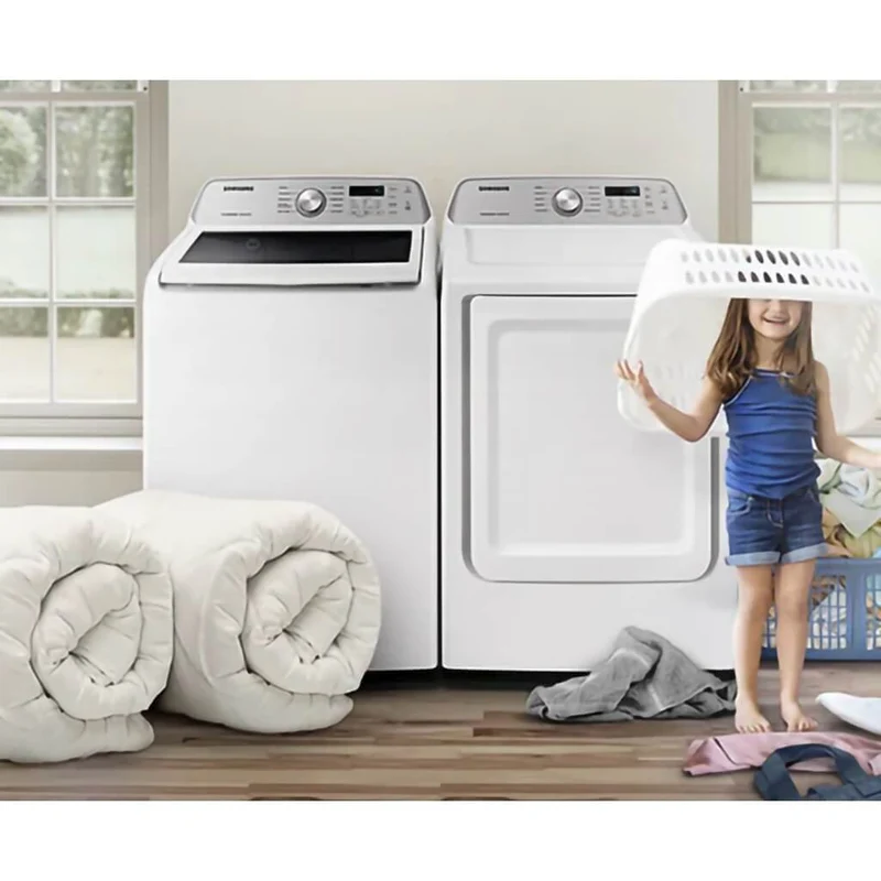 Samsung Secadora de Ropa Eléctrica 22 Kg Sensor Dry (DVE22A3200W/AP)
