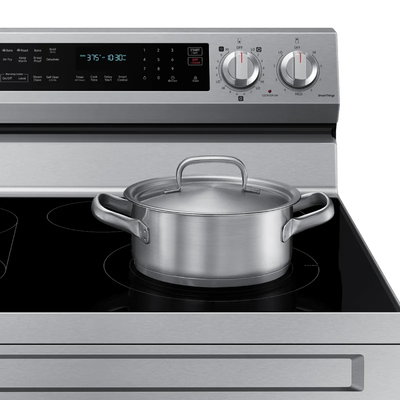 Samsung Cocina Eléctrica 30" 5 Quemadores, NE63F6711SR/AP
