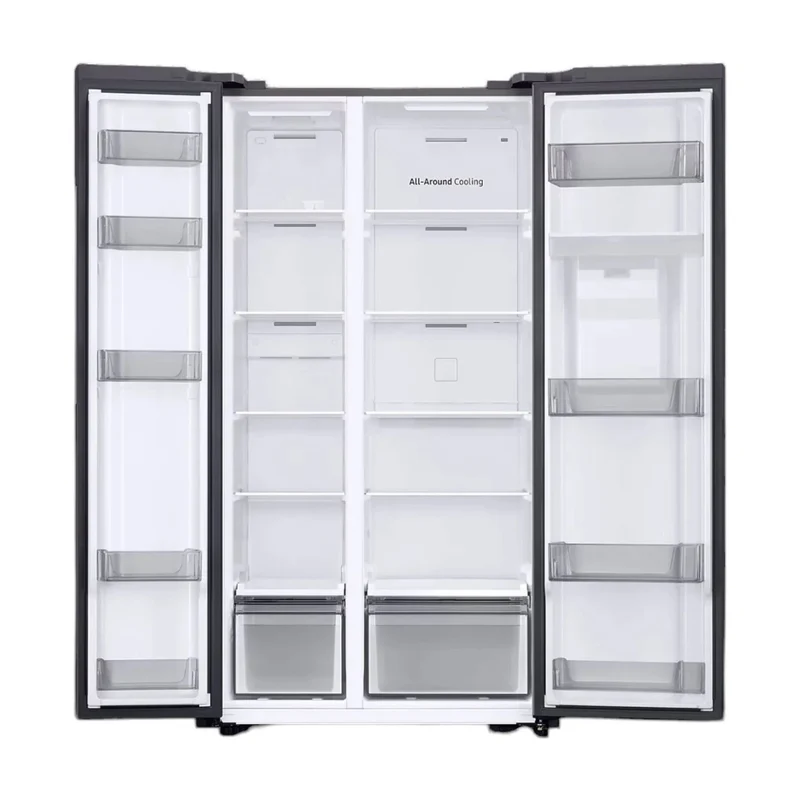Samsung Refrigeradora Side by Side Inverter 20 Pies Cúbicos con Dispensador, RS57DG4100M9AP