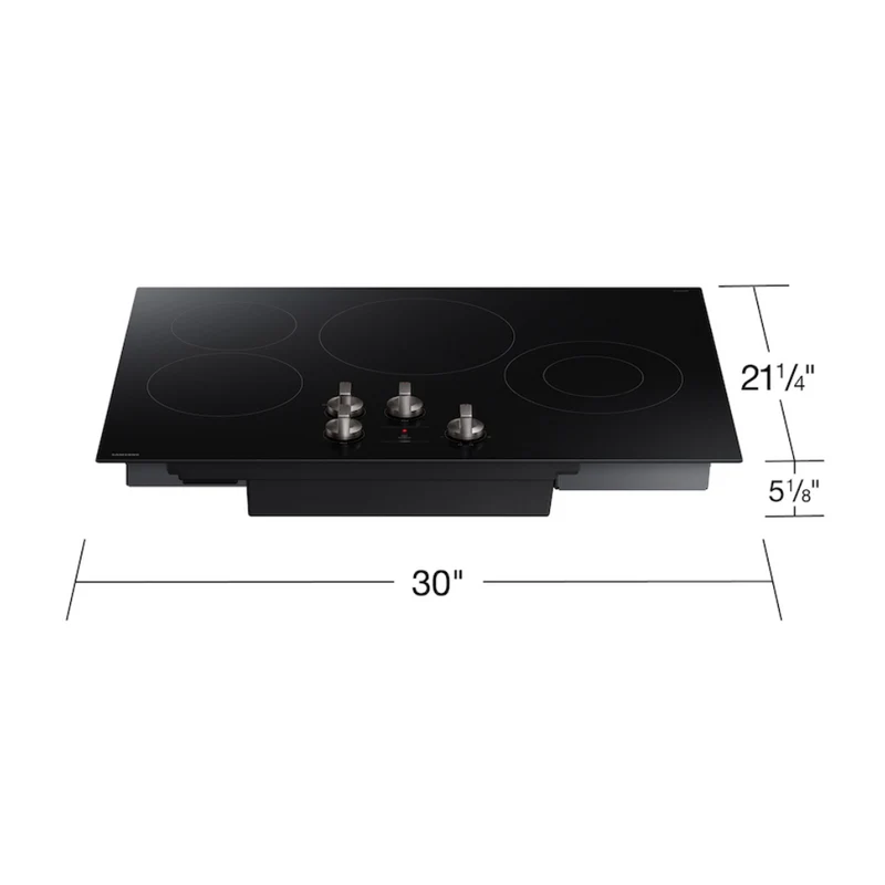 Samsung Plantilla Eléctrica 30" de 4 Discos, NZ30FG5332RKAA