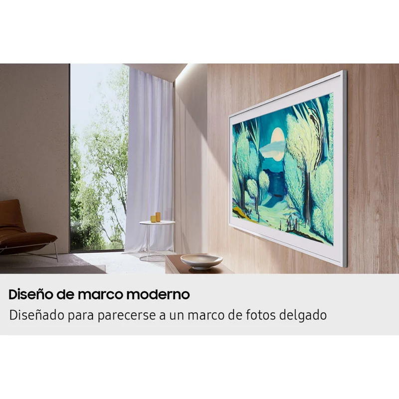 Samsung Pantalla 65" The Frame QLED 4K Smart, QN65LS03FAPXPA